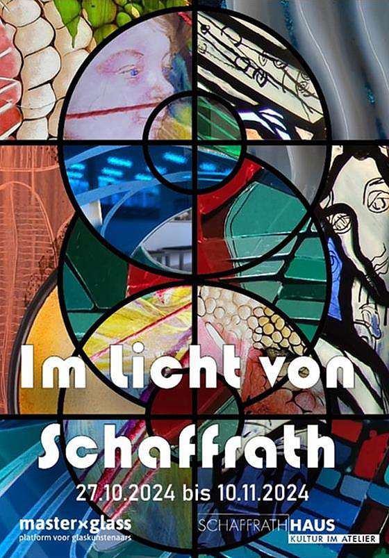 Im Licht von Schaffrath - Master-glass-tentoonstelling in het Schaffrath Haus, Alsdorf - 27 oktober t/m 10 november 2024